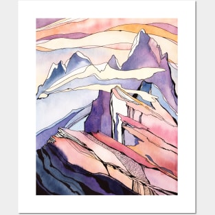 Mountains Posters and Art